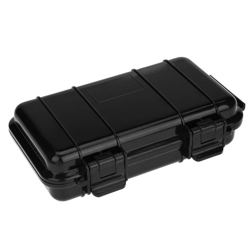 Eboxer Protective Waterproof Case, Outdoor Shockproof Storage Case with Sponge for Loading Smartphone Hard Drive and Other Small Electronic Devices (B) - Image 1